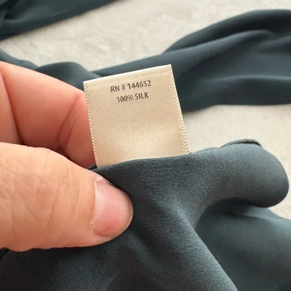 Stone Cold Fox Onyx Maxi Slit Halter Dress Gown in Emerald Size 0 - Picture 9 of 15